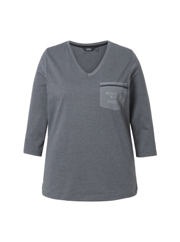 Ulla Popken Shirt in graphitgrau