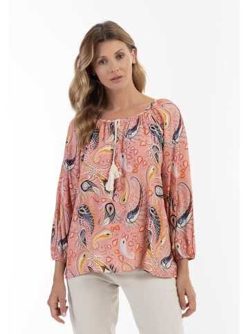 Albee Women Blusenshirt in Rosa Mehrfarbig