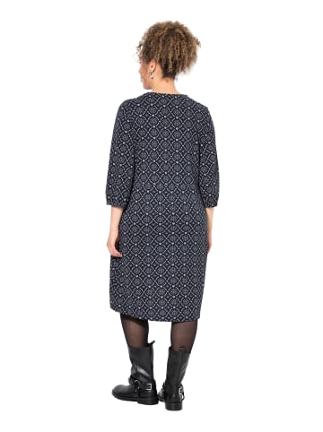 Ulla Popken Jerseykleid in schwarz