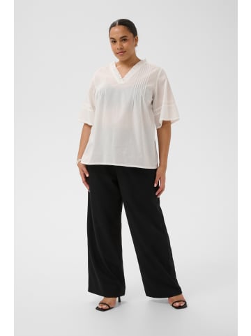 KAFFE curve Langarm-Bluse KCvaleria Regular fit in Chalk