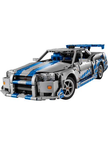 LEGO 2 Fast 2 Furious Nissan Skyline GT-R (R34) Flitzer in Mehrfarbig ab 11 Jahre