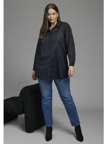 Laura Scott Klassische Bluse in schwarz