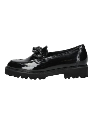 Gabor Slipper in Schwarz Lack