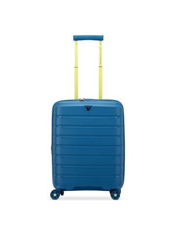 Roncato B-Flying Move 4 Rollen Kabinentrolley 55 cm mit Dehnfalte in blu laguna