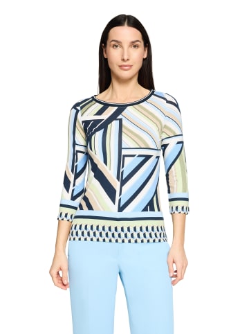 Betty Barclay Basic Shirt mit Print in Blau/Grün