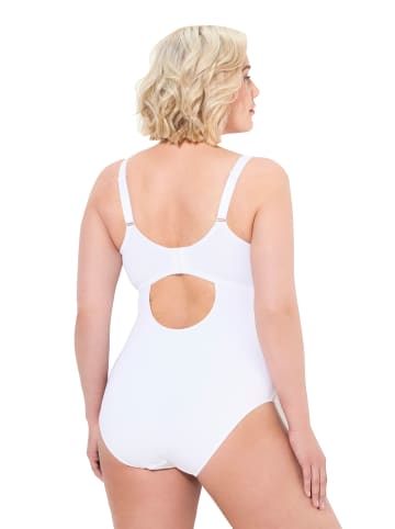 Ulla Popken Body in schneeweiß