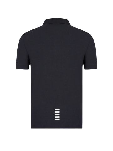 EA7 Poloshirt in blau