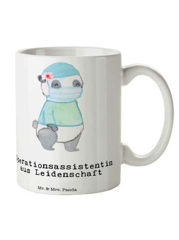 Mr. & Mrs. Panda Tasse Operationsassistentin Leidenschaft mit Sp... in Weiß