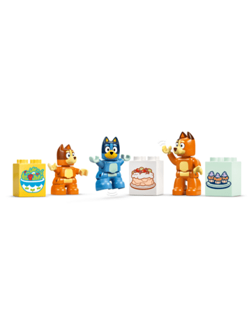 LEGO Blueys Familienhaus mit Memory-Spiel in Mehrfarbig ab 3 Jahre