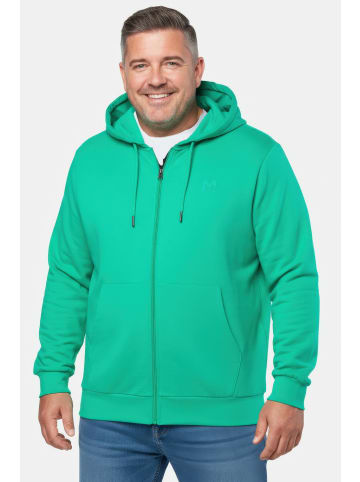 Men Plus Sweatshirt in smaragdgrün