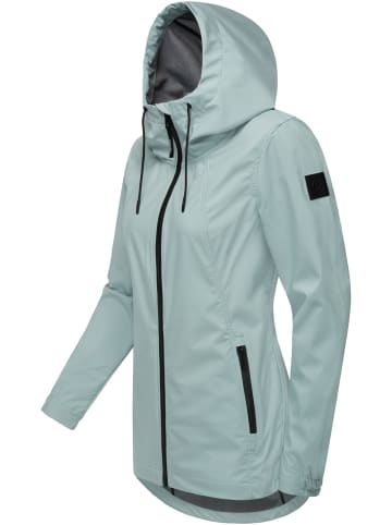 ragwear Kurzmantel Zuzka Sport in Aqua