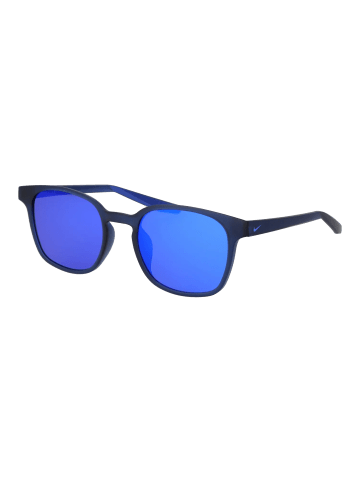 Nike Männer Sonnenbrille Rund Blau