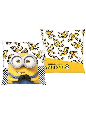 Herding Banana Bob | Minions | 40 x 40 cm | Kinder Deko-Kissen | Kuschelkissen