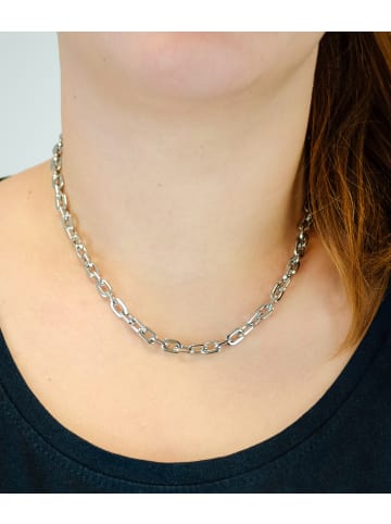 LIEBESKIND BERLIN Halskette The Double Tag in silber