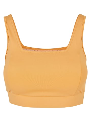 Urban Classics Urban Classics Damen Ladies Recycled Squared Sports Bra in paleorange