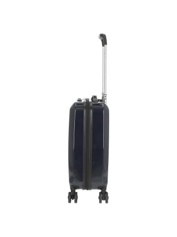 Check.In London 2.0 - 4-Rollen-Trolley 50 cm (orange) in carbon blau