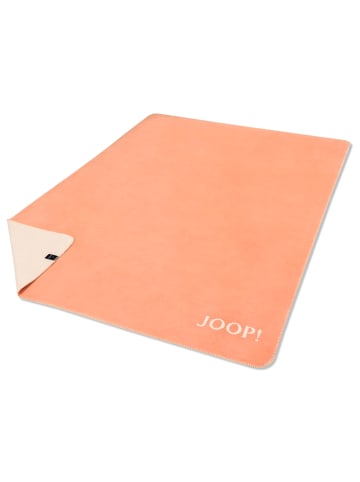 JOOP! JOOP! UNI-DOUBLEFACE Wohndecke 200x150 cm, Apricot-Sand