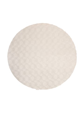 Kayoom Teppich Royal in creme - rund