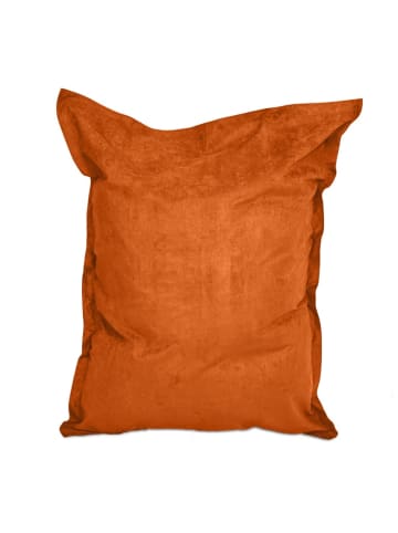 Lumaland Riesensitzsack XXL Microvelours Sitzsack 380l - Orange