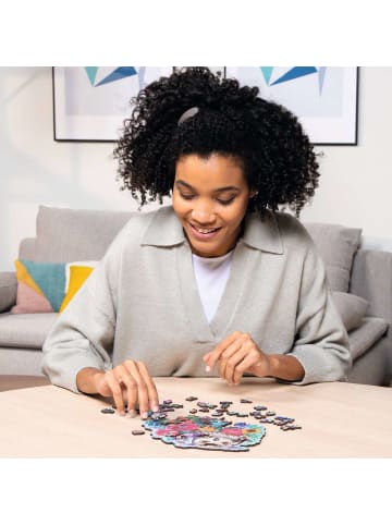 Ravensburger Puzzle 150 Teile WOODEN Puzzle - Bunter Fuchs - Konturgeformtes Holzpuzzle mit 150 Teilen Ab 10 Jahre in bunt