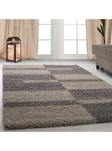 Teppich Boss Hochflor Teppich Gianna in Taupe