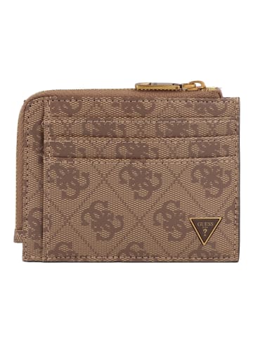 Guess Vezzola Kreditkartenetui Leder 11 cm in beige-brown