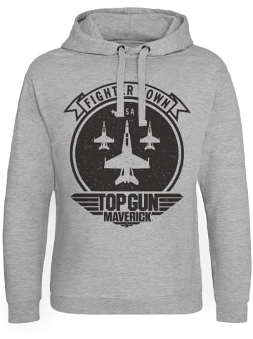 TOP GUN Hoodie in Grau