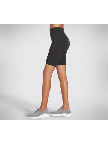 Skechers Leggings "GOFLEX HW 10" BIKE SHORT" in Schwarz