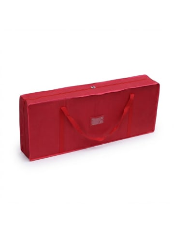 relaxdays Geschenkpapier Aufbewahrung in Rot - (B)82 x (H)34 x (T)13 cm