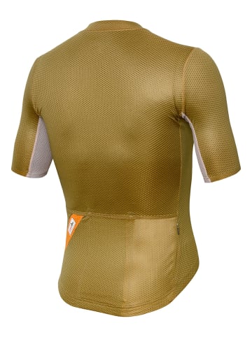 rh+ Fahrradtrikot Solaro Jersey in mud-mandarin