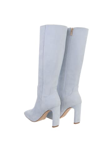 Ital-Design Stiefel in Hellblau