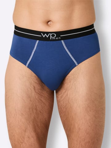 WITT WEIDEN Slip in royalblau + rot + schwarz