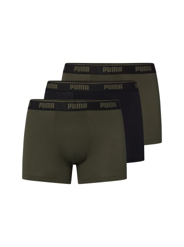 Puma Boxershorts in schwarz oliv - 0003
