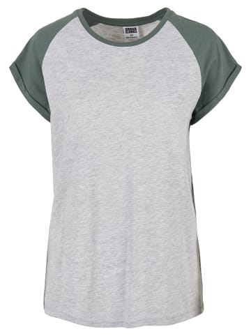 Urban Classics T-Shirt in lightgrey/paleleaf