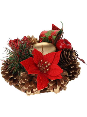 Home&Styling Collection Adventskranz in braun