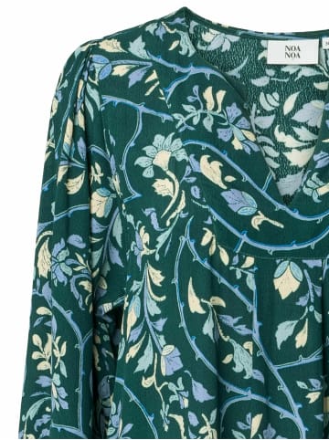 Noa Noa Hemd JanelleNN in Print Green/Blue