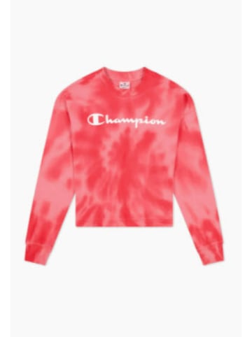 Champion Sweatshirt Crewneck Crop-Top in Multicolor