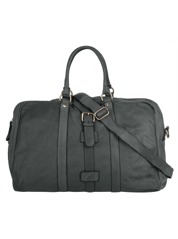 Forty degrees Reisetasche echt Leder in grau