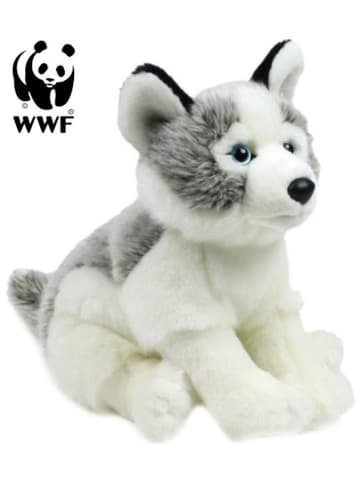 WWF Plüschtier - Husky (23cm) in weiß