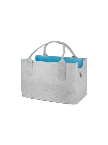 GMD Living Filztasche COLORFUL in Grau & Blau