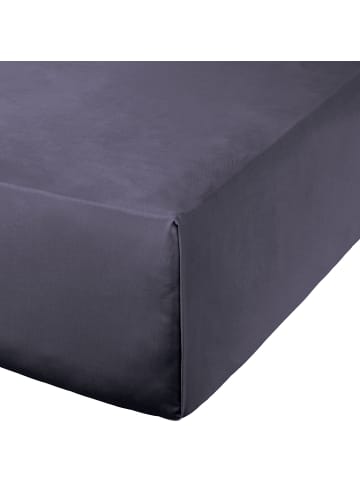 Erwin Müller Mako-Satin, Haustuch Bettlaken Landshut in anthrazit