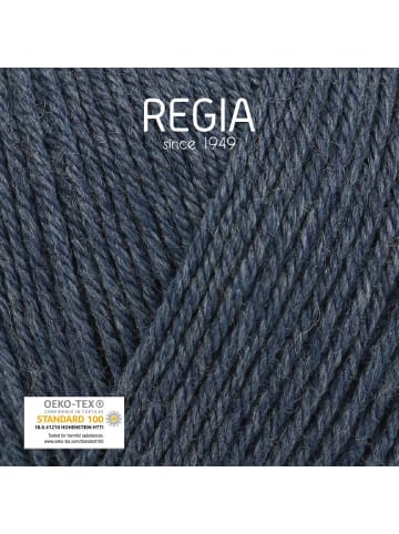 Regia Handstrickgarne Premium Silk, 100g in Jeans Mel.