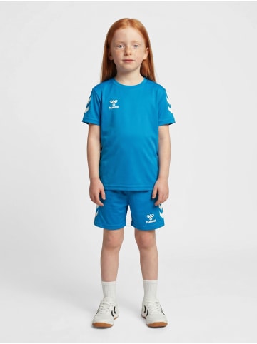 Hummel Verstellbare Taille Kurze Hose Anzug Hmllogo Kinder in DIVA BLUE