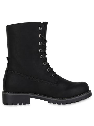 VAN HILL Schnürstiefeletten Scarlett in Schwarz