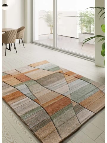 Atticgo Kurzflor-Teppich SORA in mehrfarbig