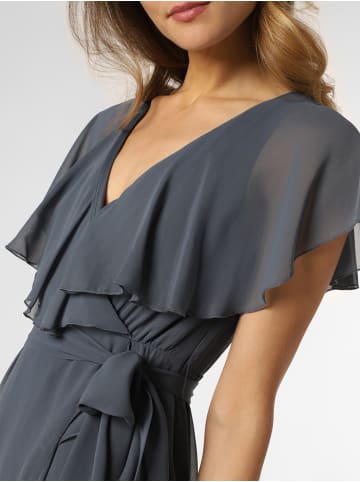 Marie Lund Abendkleid in indigo grau - 0002