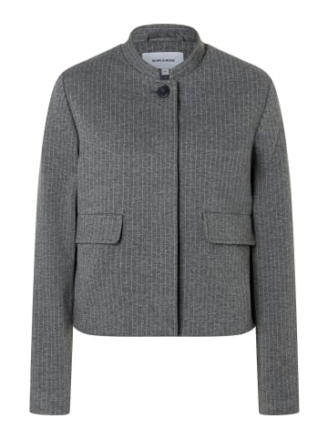 More & More stilvoller, kurzer, Nadelstreifen-Blazer in pin stripe melange