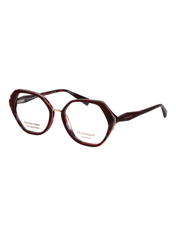 Ana Hickmann Frauen Optische Fassungen Geometrisch Burgundisch