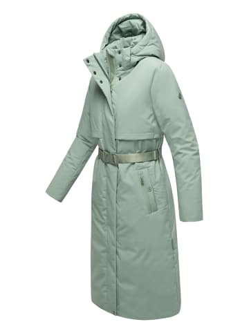 Navahoo Wintermantel Waldbummler 14 in Smokey Mint