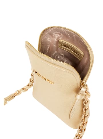 Carlo Colucci Umhängetasche Delai in Gold